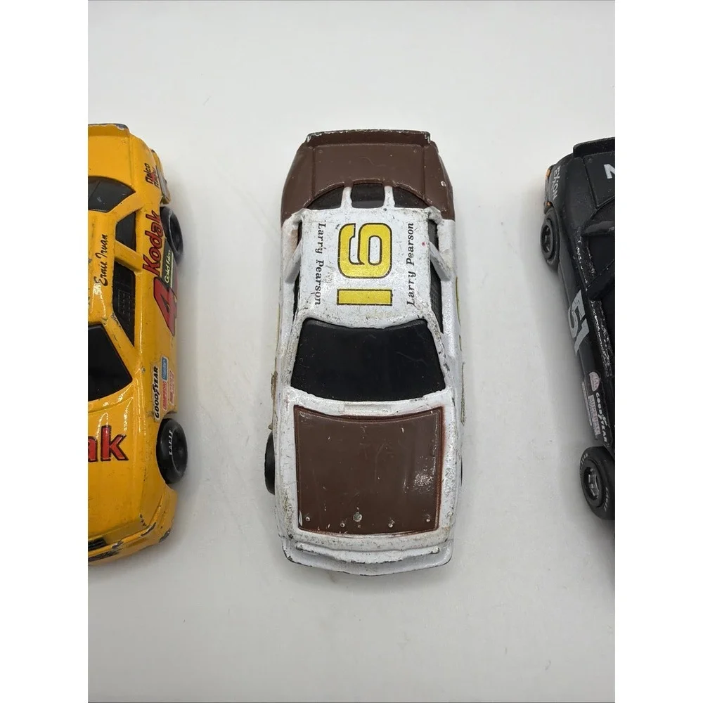 Vintage‎ Diecast Toy Car Lot Kodak Exxon Stock Cars Mixed Vehicles